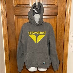SNOWBIRD UTAH Official Ski Sweatshirt Hoodie Sz Small Original Logo